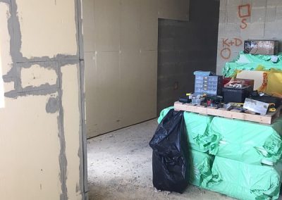 Kitchen wall done
