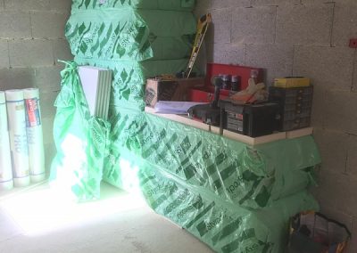 My new office - had to clear the front of the apartment