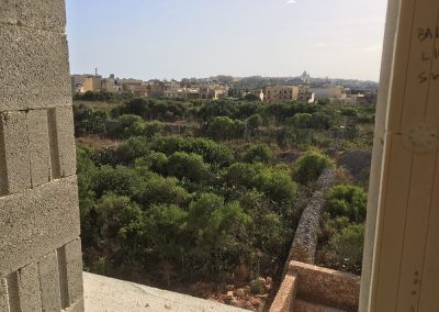 The view from the bedroom door