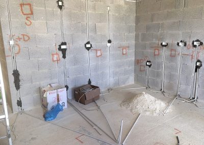 Completed kitchen area