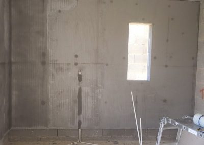 Bedroom half done