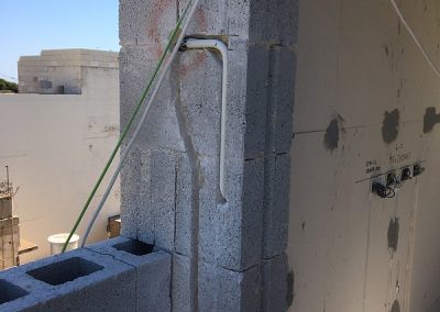 After - a complicated bit of conduit installed