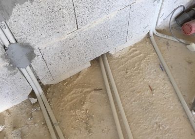 neoStat conduits through the wall