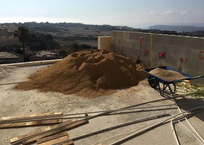 5 cubic yards of sand!