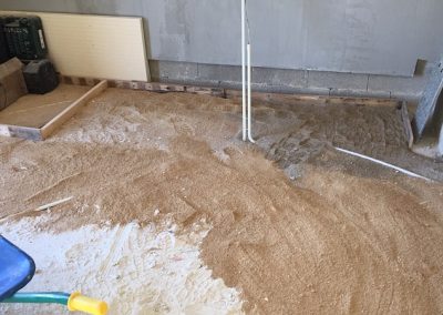 Sand making its way to the master bedroom