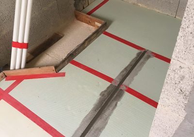 Guest en-suite insulated and level