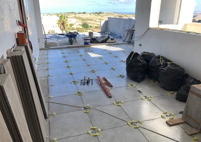 Kitchen, dining and sitting room almost done