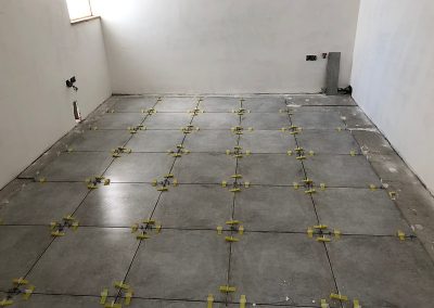 Bedroom 3 floor done - just the edges to go