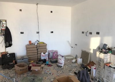 Kitchen sockets installed