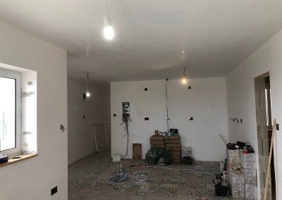 Kitchen and dining room lights working