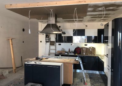 Extractor fan installed