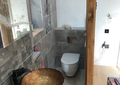Main bedroom en-suite finished