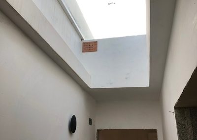 Air vents installed in skylight