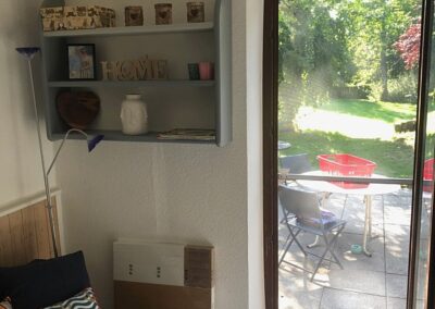 Living room area complete